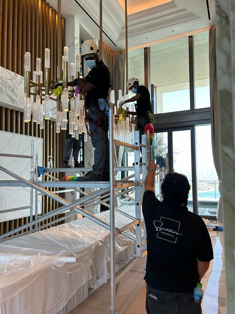 Chandelier Cleaners And Height Safety Requirements